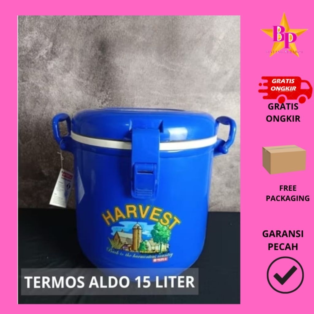 Jumbo Aldo 15Liter / Termos Nasi dan Es/ Rice Ice Box Aldo 15 Liter Lion Star