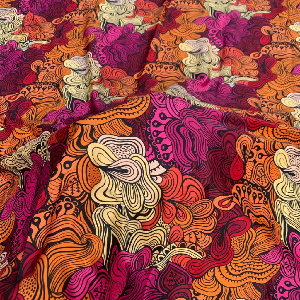 kain satin silk premium - kain satin motif - kain satin import - kain satin motif exclusive