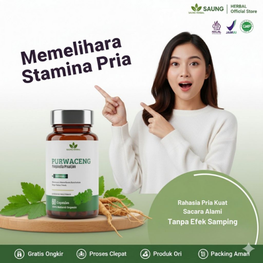 Kapsul Purwoceng - Testosteron Booster