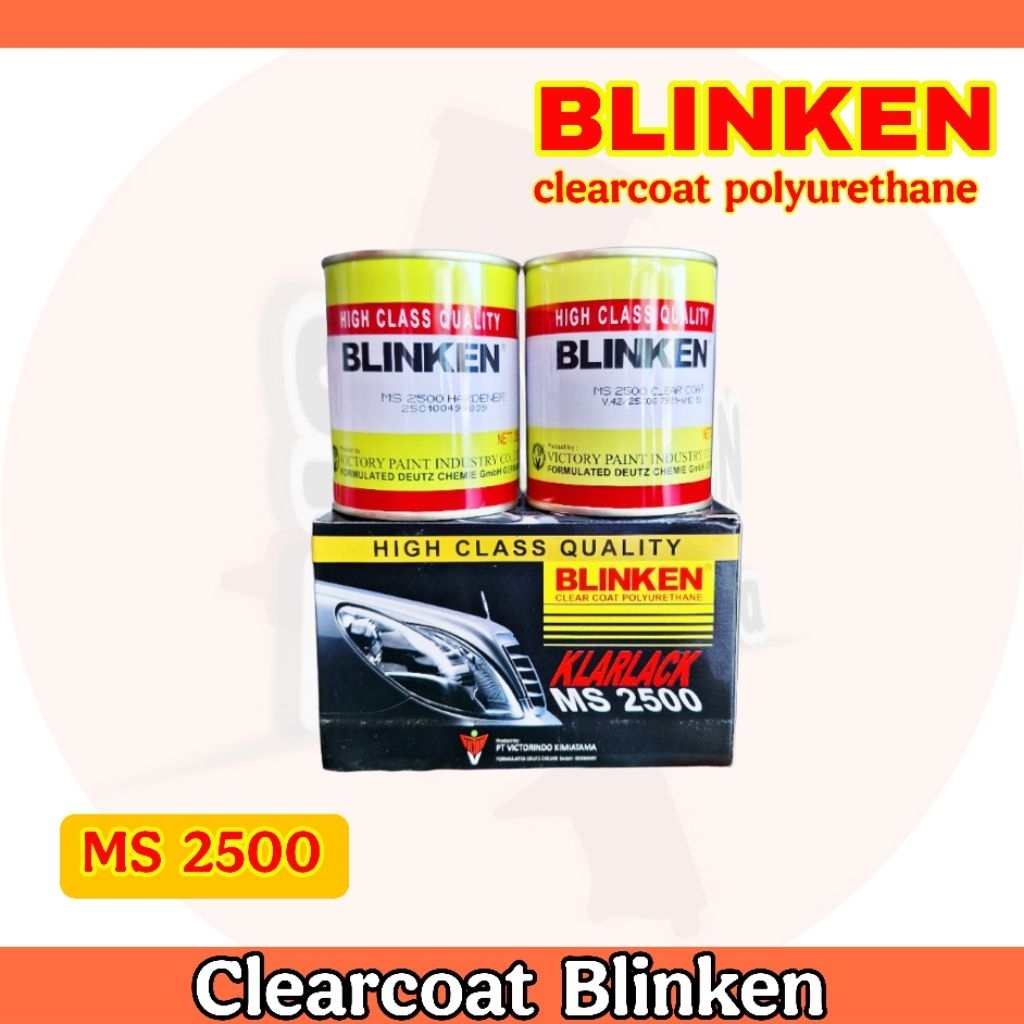 Clearcoat BLINKEN 1/2 MS 2500  1 : 1  - Clear Mobil/Motor