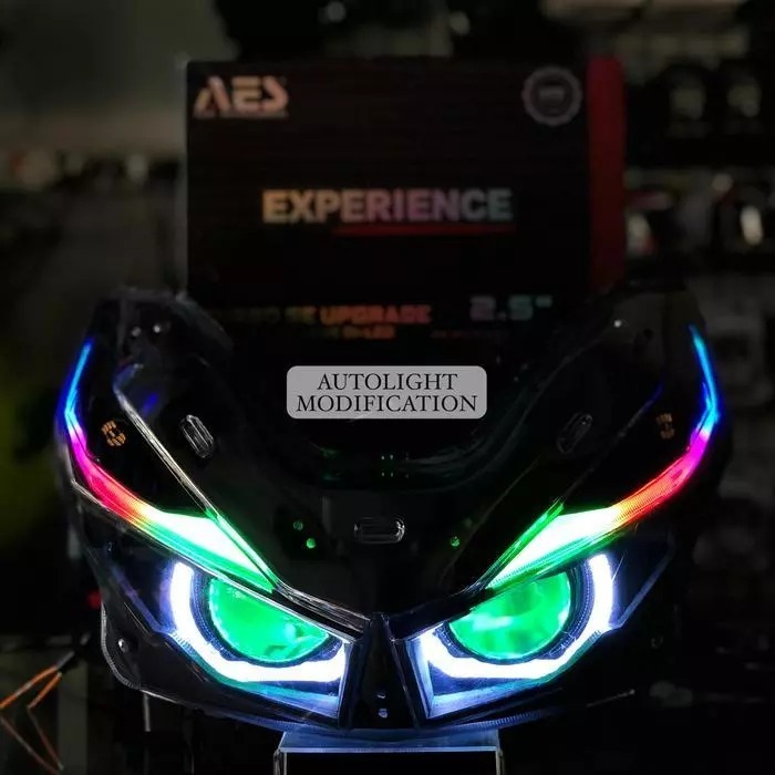 BIG SALE!!! BILED VARIO 125 150 LED OLD SET REFLEKTOR CUSTOM BILED AES TURBO EXP