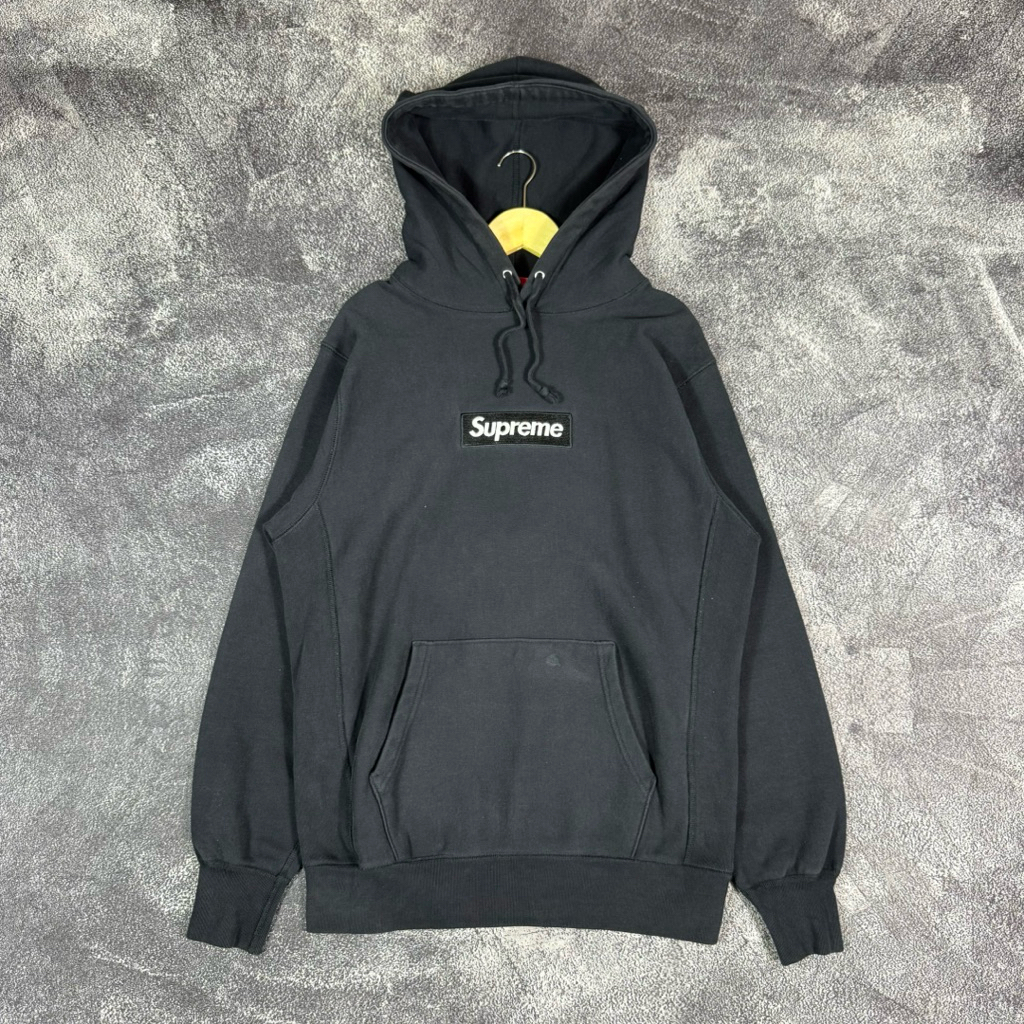 SUPREME LOGO BOX ORIGINAL HOODIE