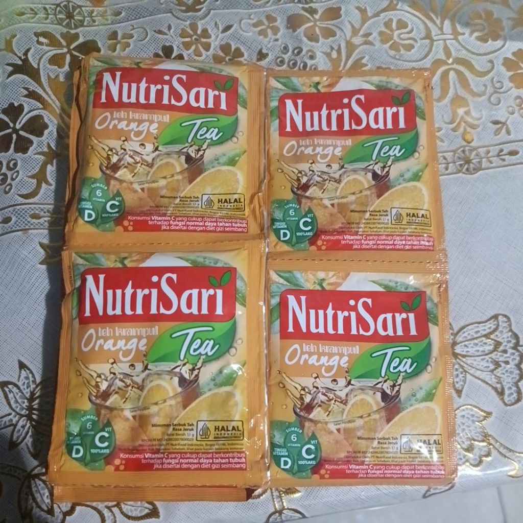 Nutrisari orange Tea 10' s