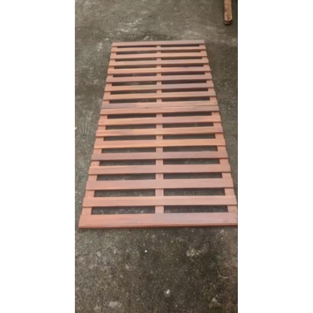 ALAS TIDUR, TATAKAN SPRING BED ASLI KAYU JATI PREMIUM *KOREAN/JAPAN STYLE *