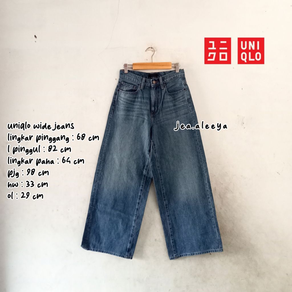 Preloved Uniqlo Kulot Jeans