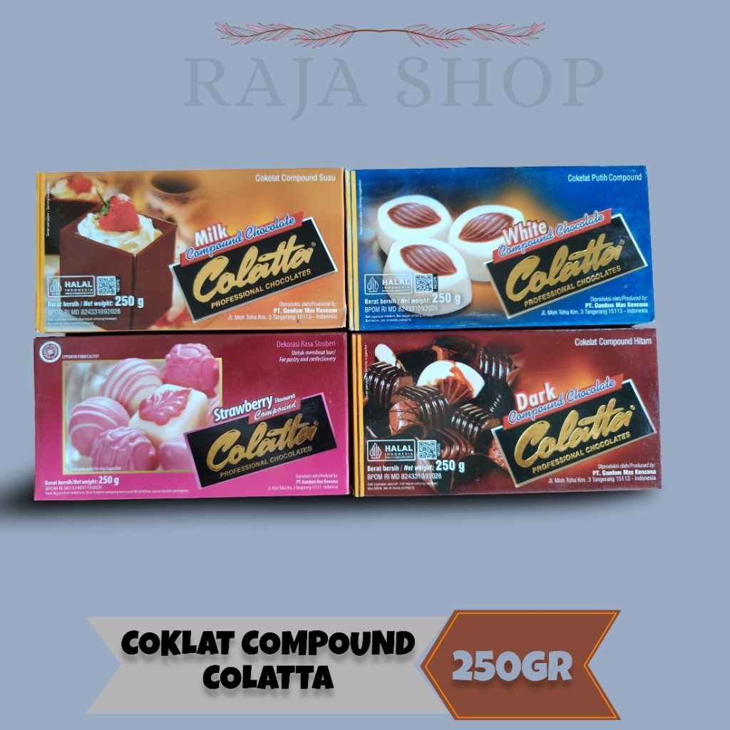 COKLAT COMPOUND/COKLAT BATANG COLATTA 250GR