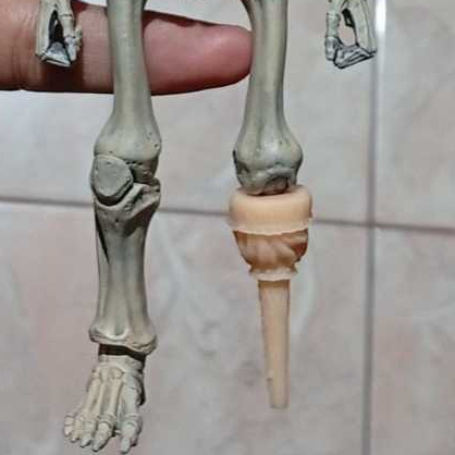 Pirate Wooden Leg Peg For action figure Mythic Legions Cosmic Legions