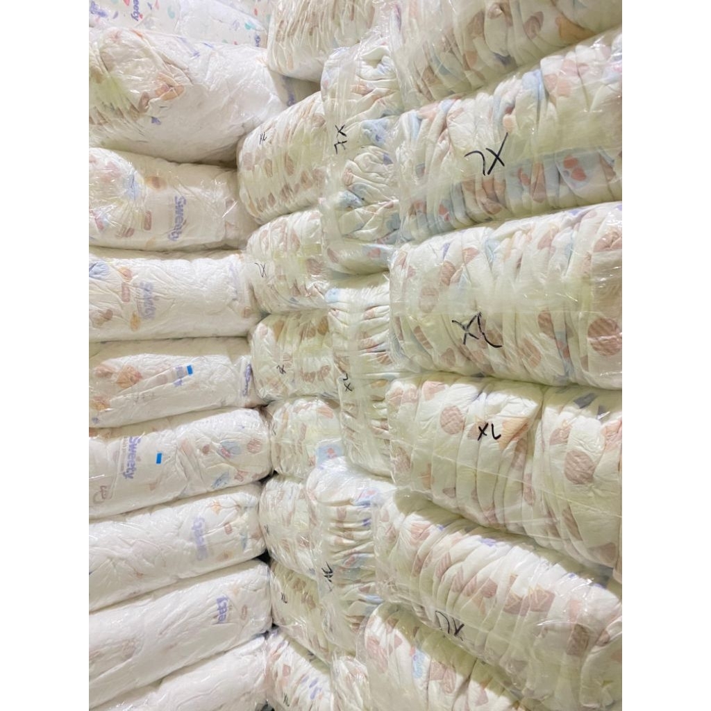 Popok Anak bayi Merek sweety Termurah Ukuran NB,M,L,XL
