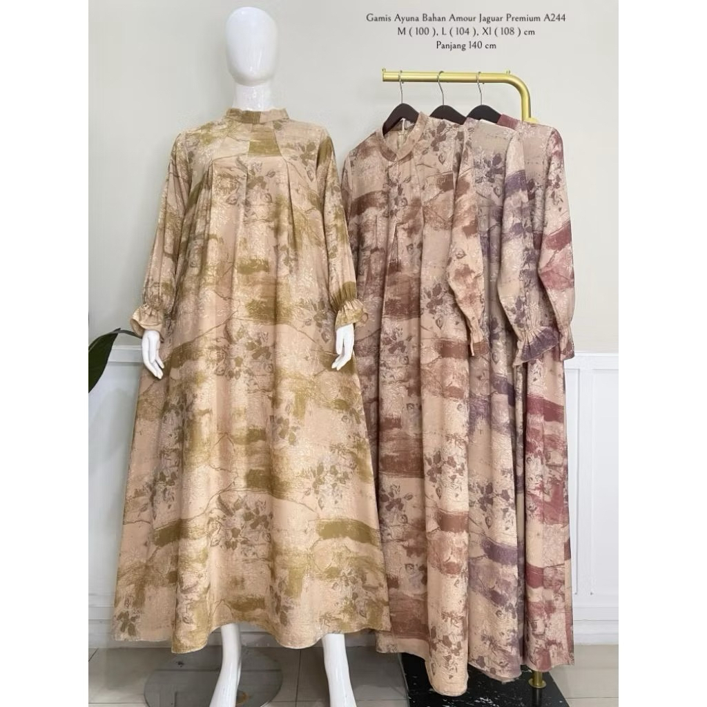 GAMIS WANITA BAHAN AMOUR JAGUAR