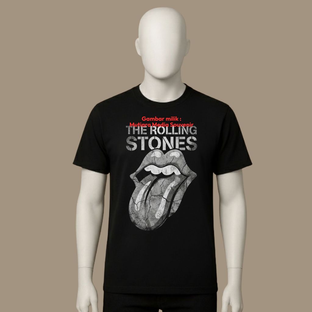Kaos inspired by Rolling Stones - Tshirt Rolling Stones Unisex