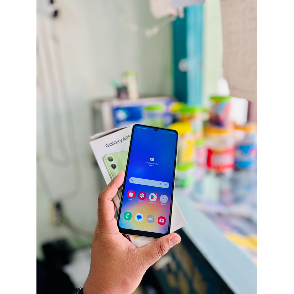 Samsung A05 4/128 Fullset Second Seken Sekon Murah ori