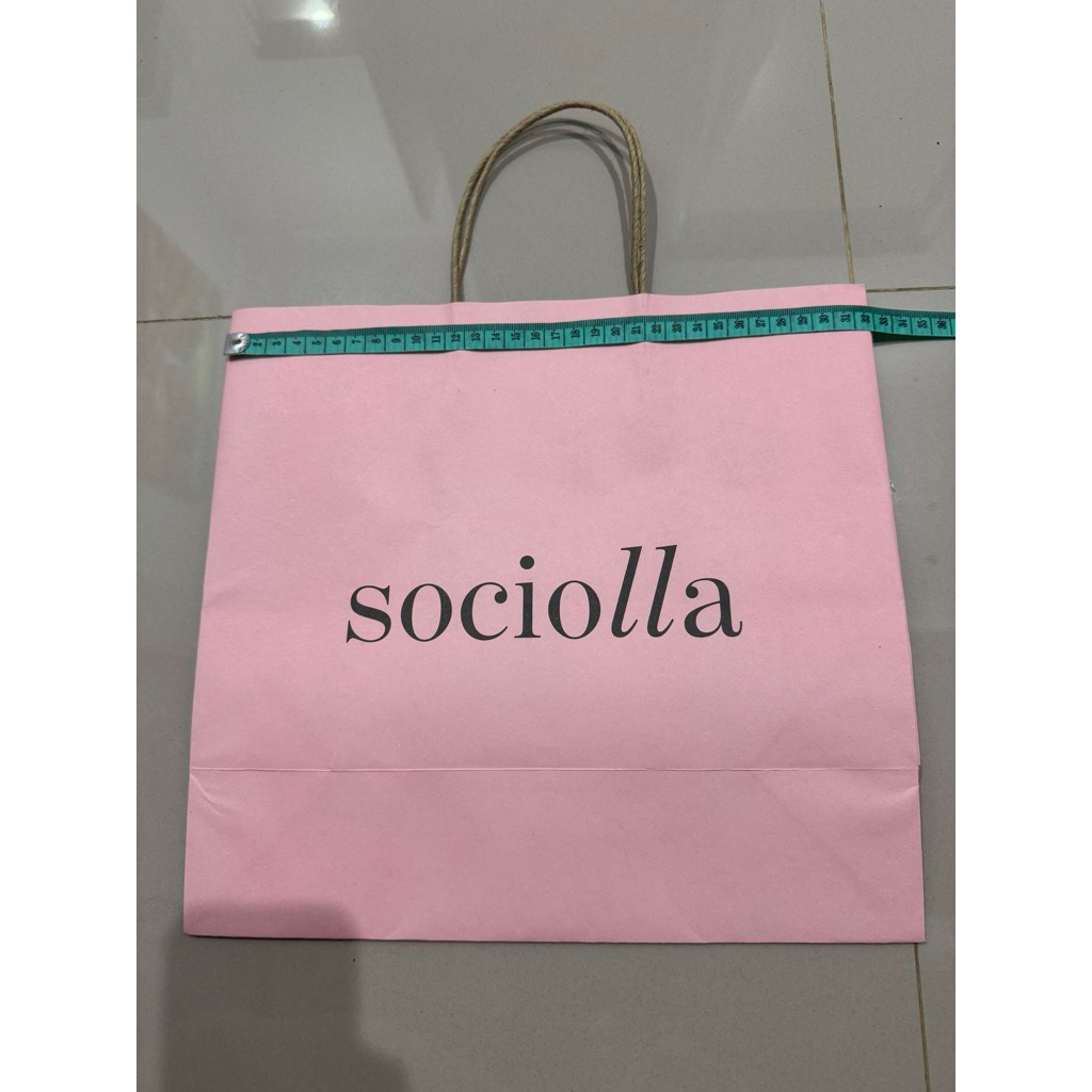 Paperbag store mall SOCIOLLA POLO ZARA JD paperbag original store mall