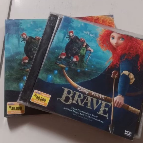 VCD Original Animasi Disney Pixar Brave Teks Indonesia