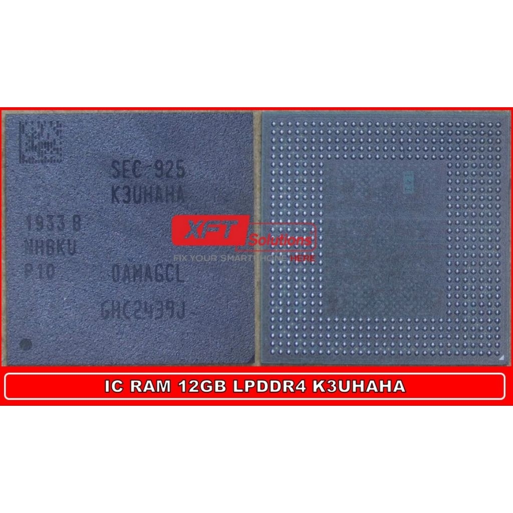 IC RAM 12Gb LPDDR4 K3UHAHA