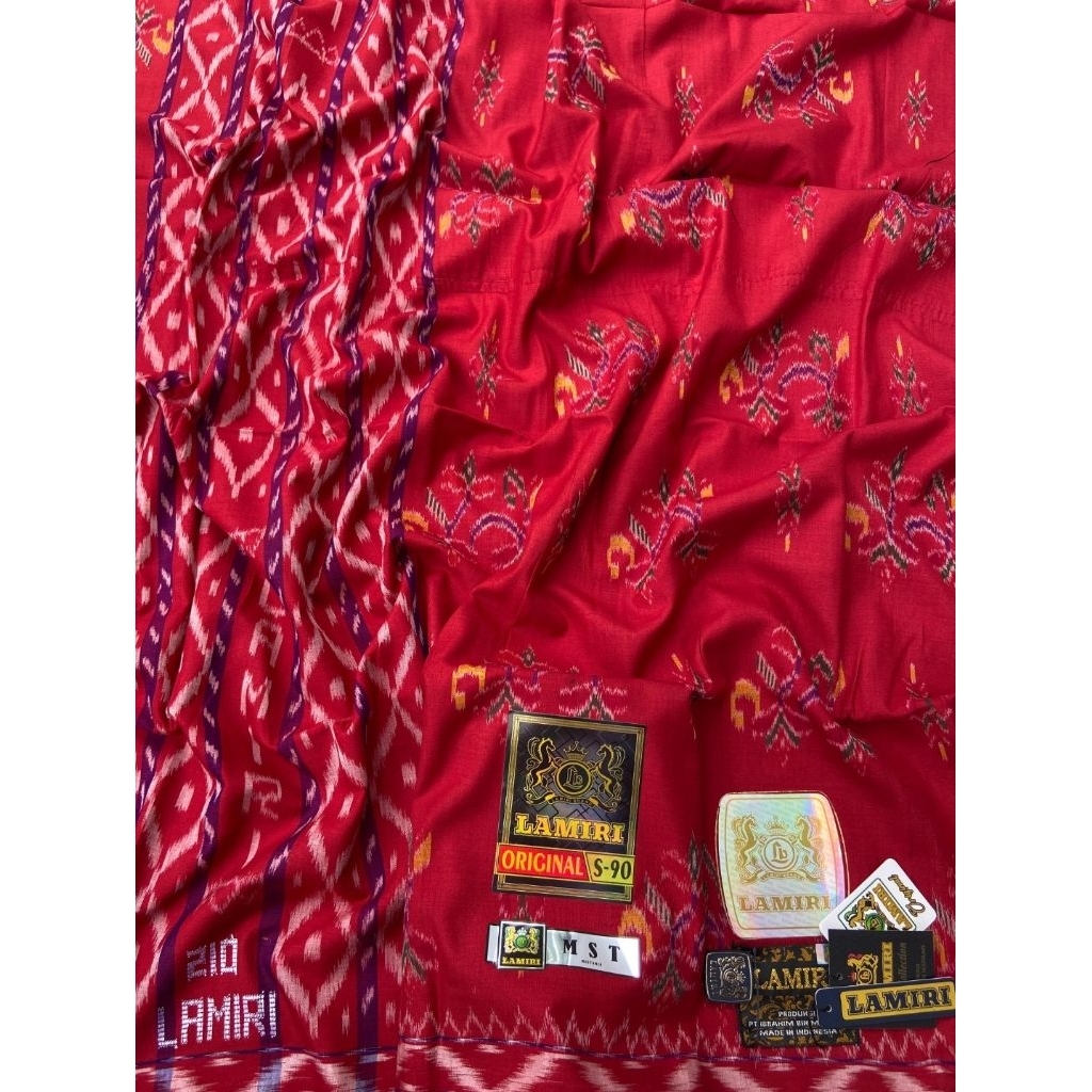 Lamiri MST Full Sutra Langka Istimewa Merah Cabe - 100% Asli Original