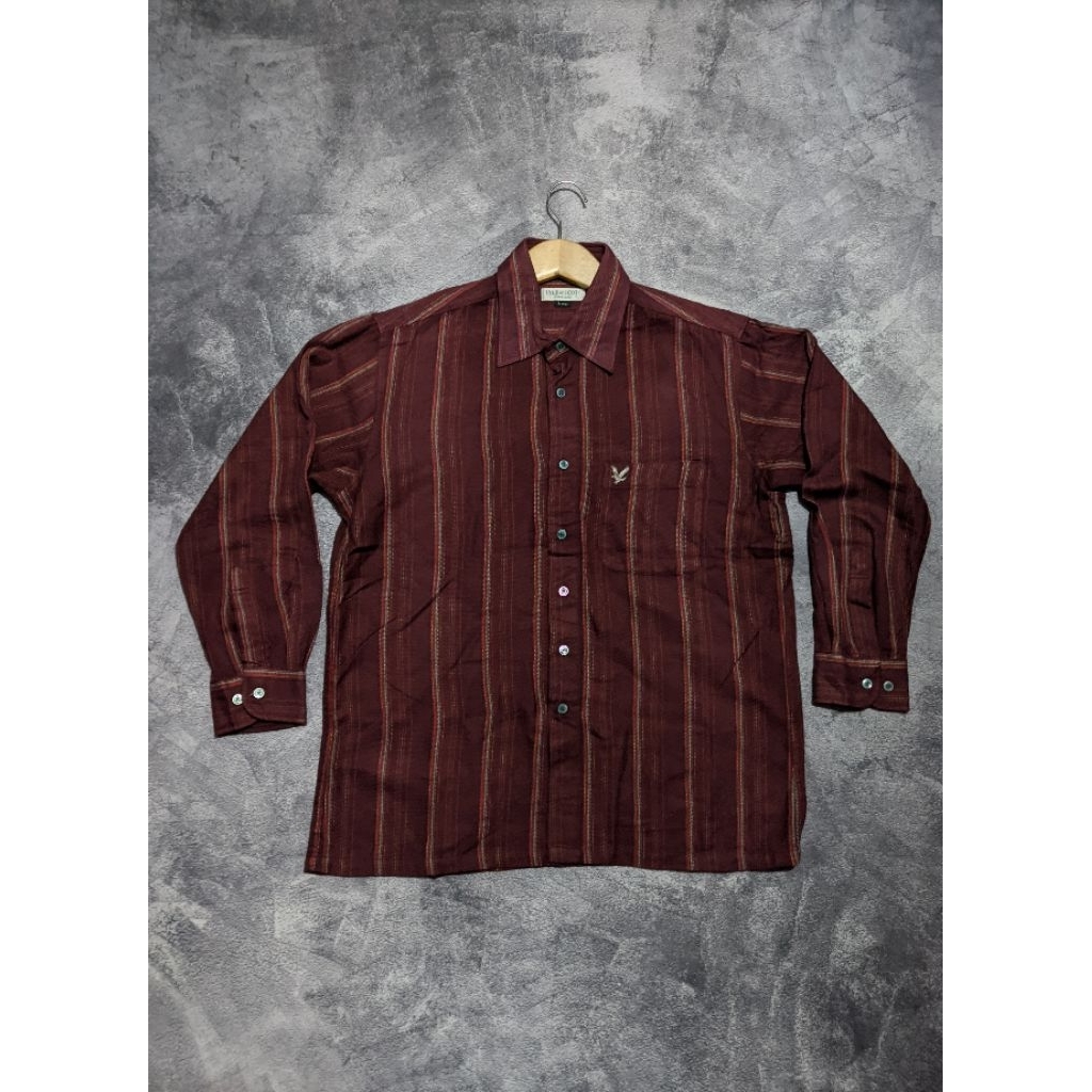 [ Spesial Sale ] Kemeja Salur Lyle And Scott | Size L