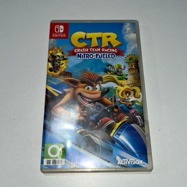 [Switch] CTR Crash Team Racing Nitro Fueled (Reg EUR / English) Cartridge Kaset Games Nintendo NSW N