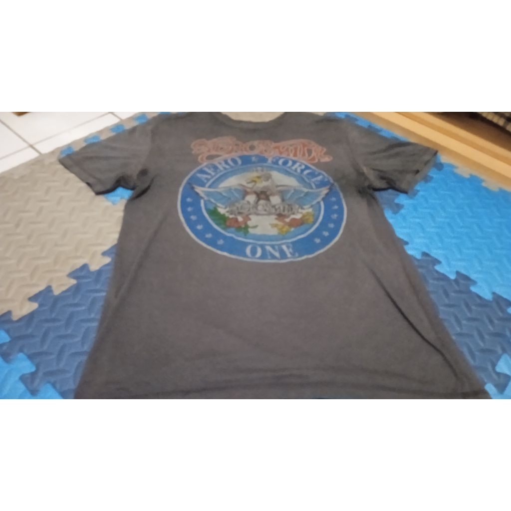 kaos vintage hard rock band Aerosmith