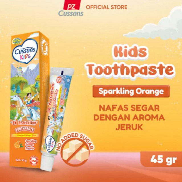 Cusson Kids Toothpaste 3x Protection 40gr