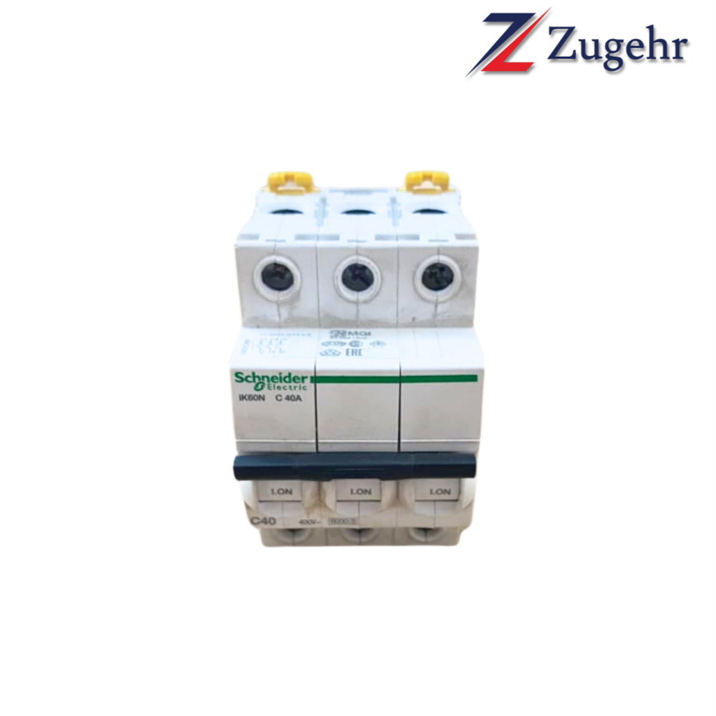 MCB Schneider iK60N 3P 40A 6kA Original / Circuit Breaker 3 Phase 40 Ampere (C40) Heavy Duty