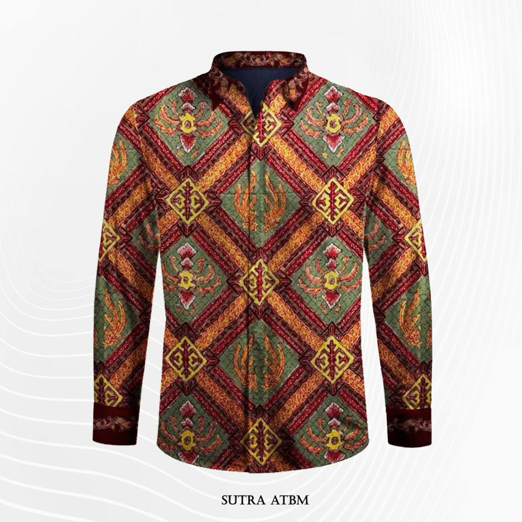KAIN BATIK TULIS SUTRA ATBM ASLI PEKALONGAN - AM 09