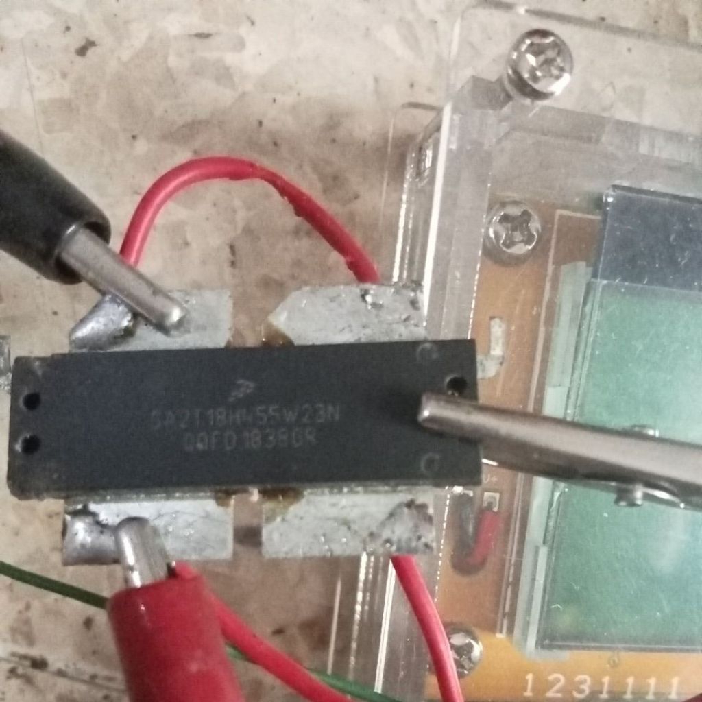 mosfet  boster vhf SA2T18H455W23N