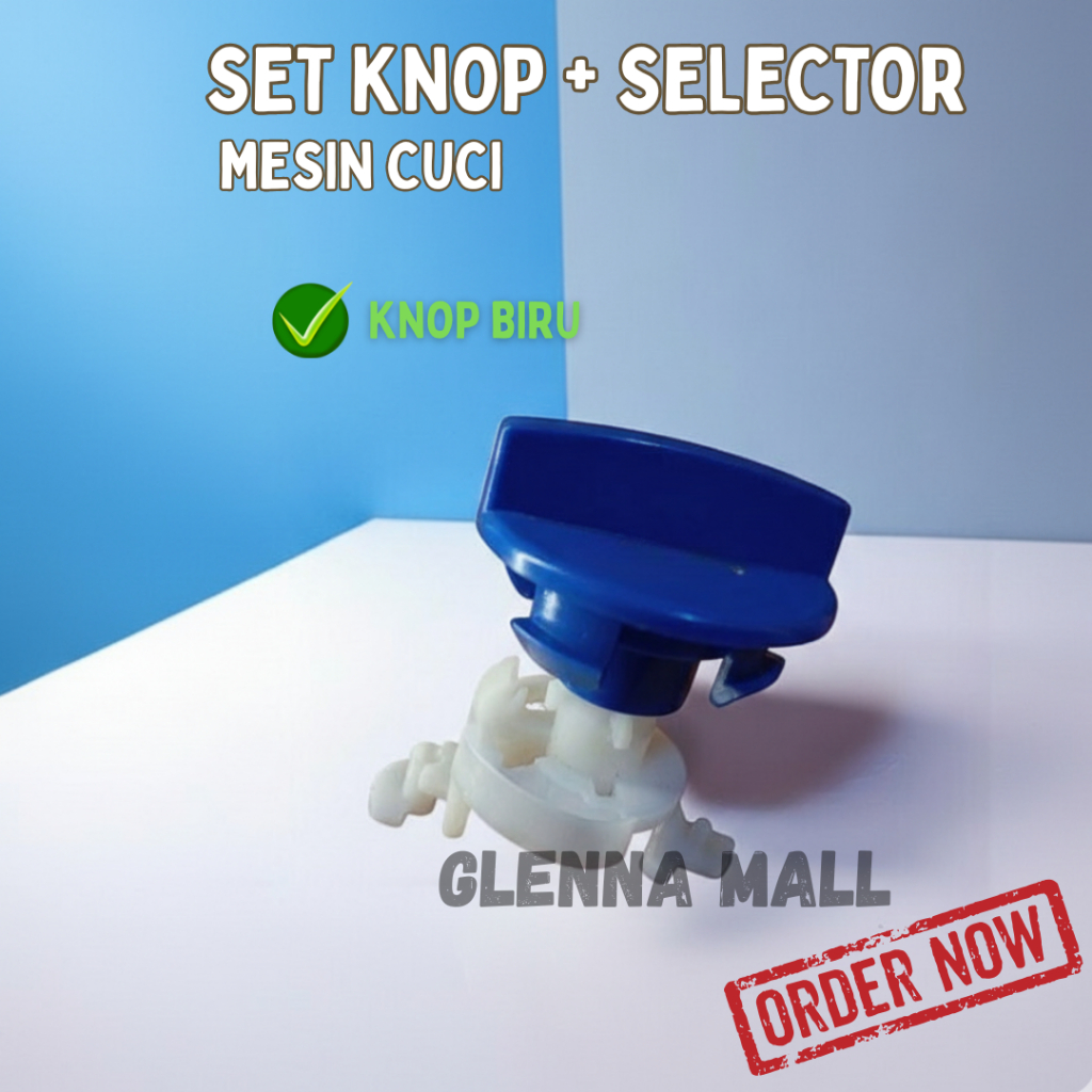 1 Set Knop + Selector polytron 1pasang knop + selector putaran polytron / KNOP POLYTRON