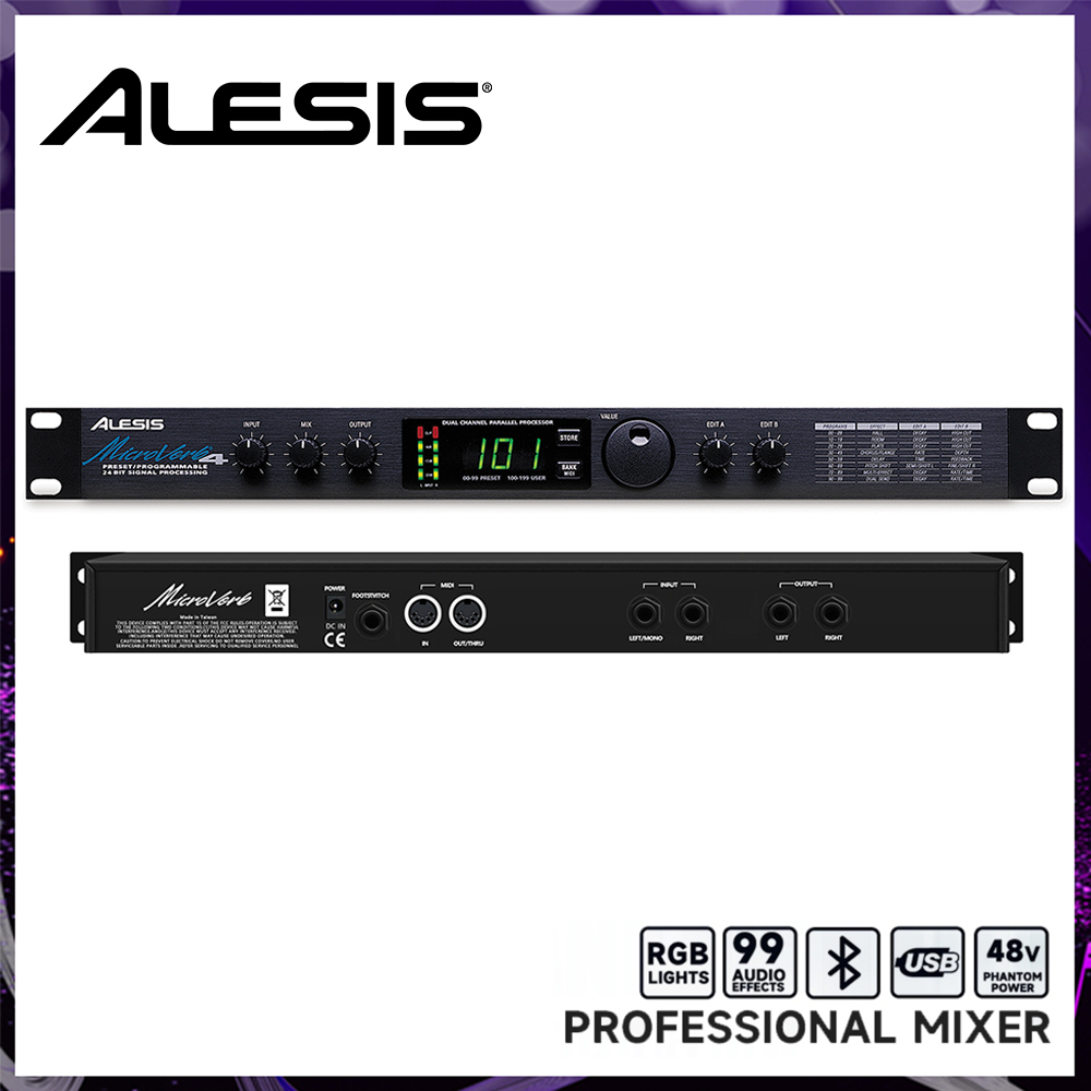 Effect Vocal Alesis Microverb 4