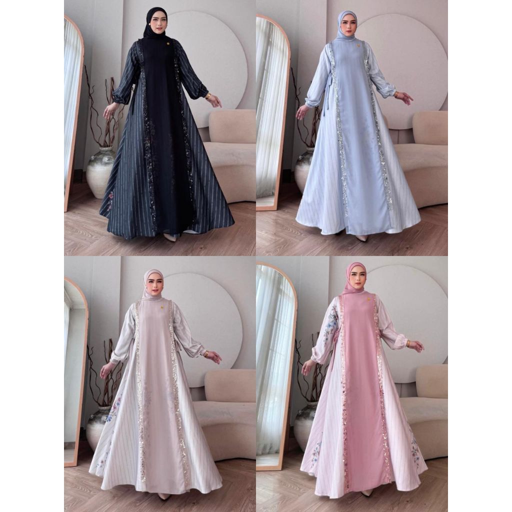 Gamis Dress Terbaru Alira 2 by Ninona