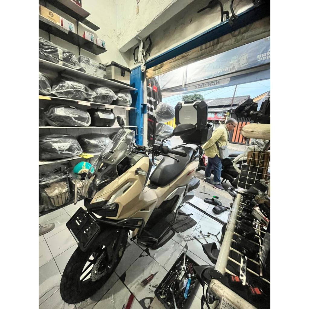 Paket Box Motor Adv 160 | Bracket Box Shad Honda ADV 160 Behel Box ADV160 New 2022 Original | Breket