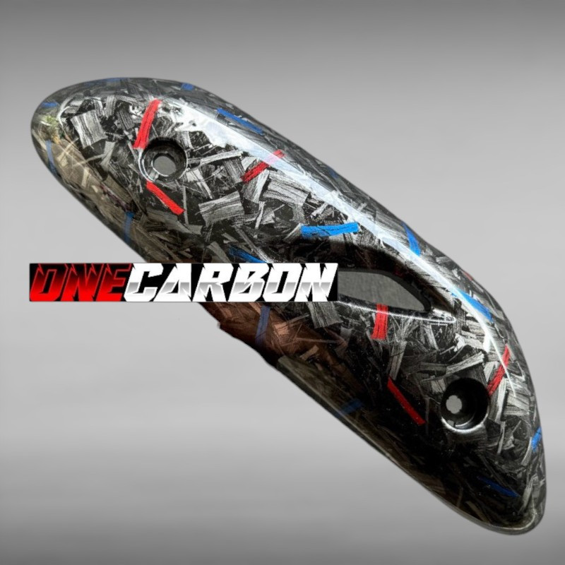 TUTUP KNALPOT MATIK HONDA CARBON FORGED BEAT SCOOPY VARIO CARBON FORGED Tutup knalpot beat carbon fo