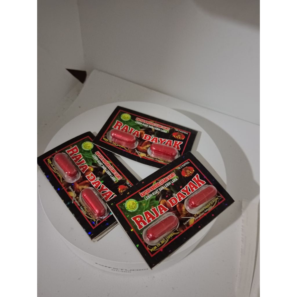 RAJANYA DAYAK KAPSUL PAKETAN 3 SACHET