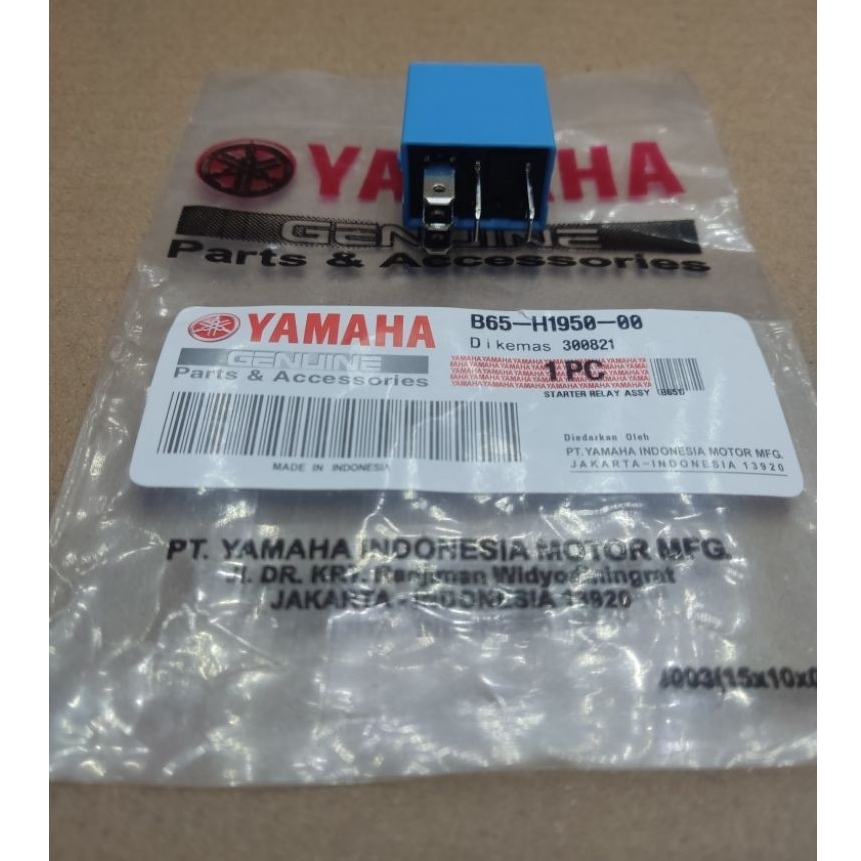 YL- Bendik relay stater kaki 5 YAMAHA
 aerox 155 nmax new freego lexi fazzio gear 125 fillano kode b