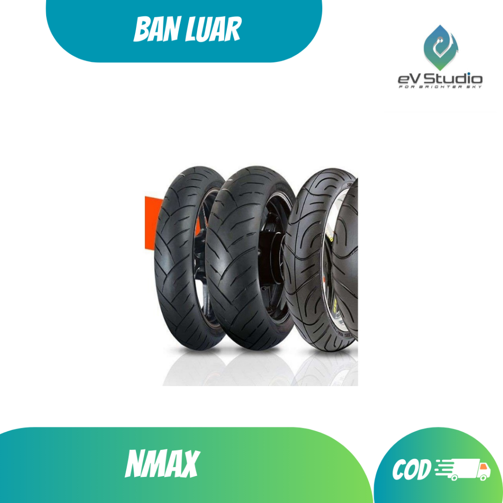 BAN LUAR 110/70-13 TUBELESS NMAX ASCENDO / BAN LUAR POLYTRON