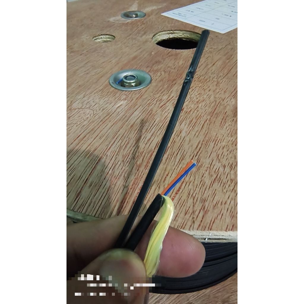 kabel fiber optik 2 core fig8 1km