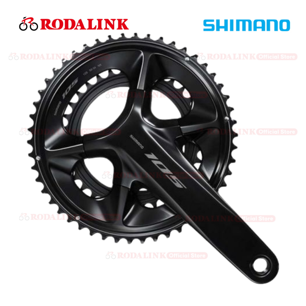 Shimano Crankset Sepeda 105 IFC-R7100 2x12 Speed – Crank Road Bike Shimano 105