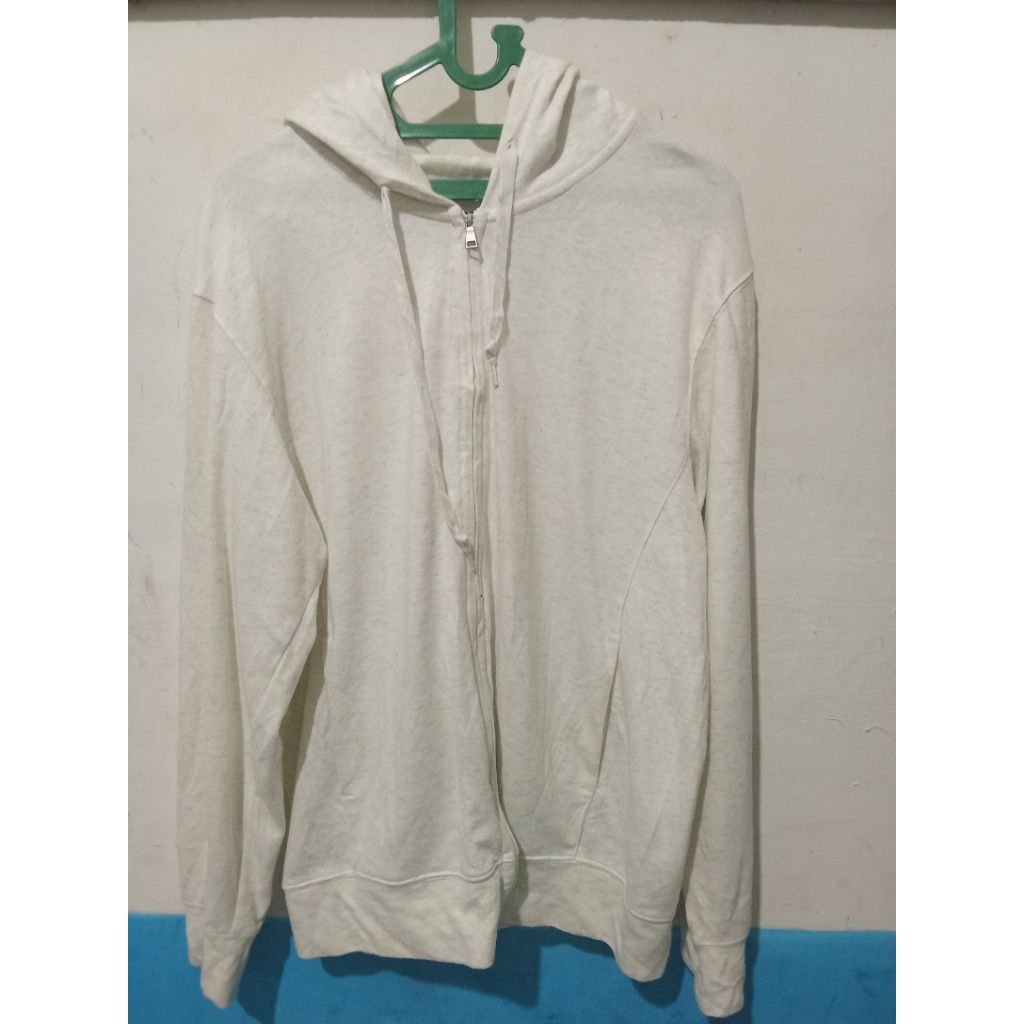 Uniqlo AIRism UV Cut Full Zip Hoodie (Long Sleeve)