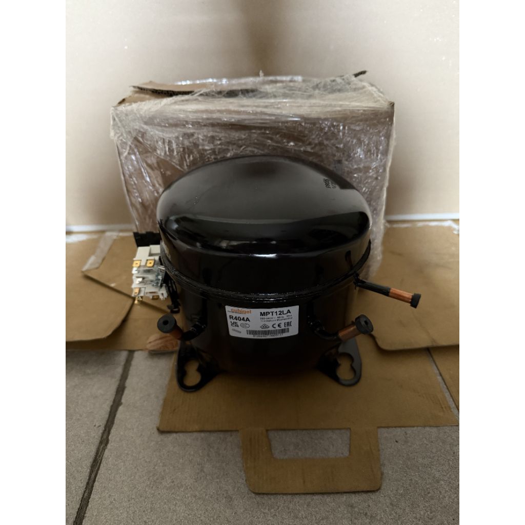 KOMPRESOR CUBIGEL MPT12LA | KOMPRESOR KULKAS/FREEZER/SHOWCASE/CHILLER LBP 1/2PK R404 (PENGGANTI AE 2