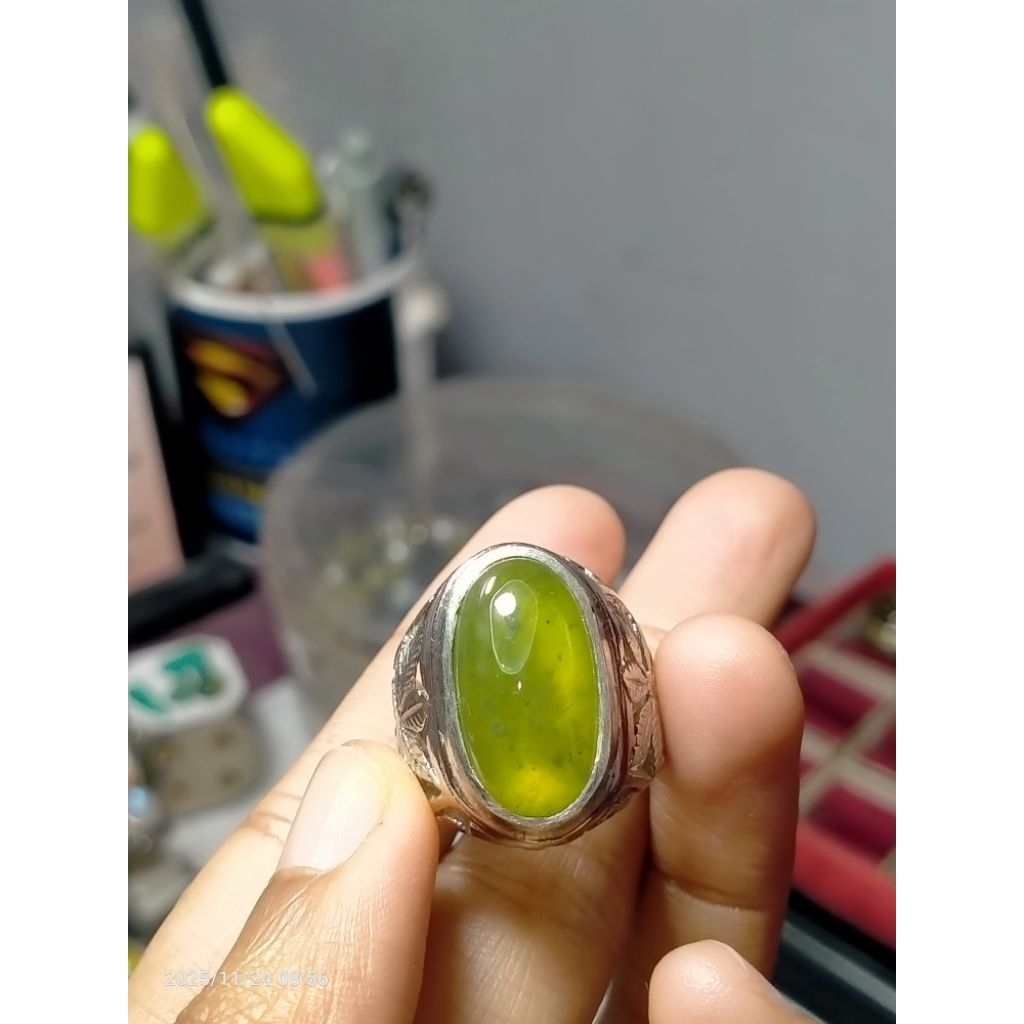 batu cincin idocrase sungai dareh kumbang jati