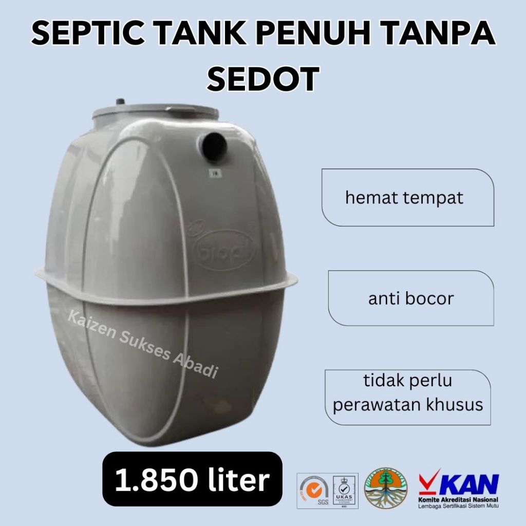 tangki tandon toren air atas bawah plastik bio eco ecotank biotank septic tank sepiteng sapiteng sep