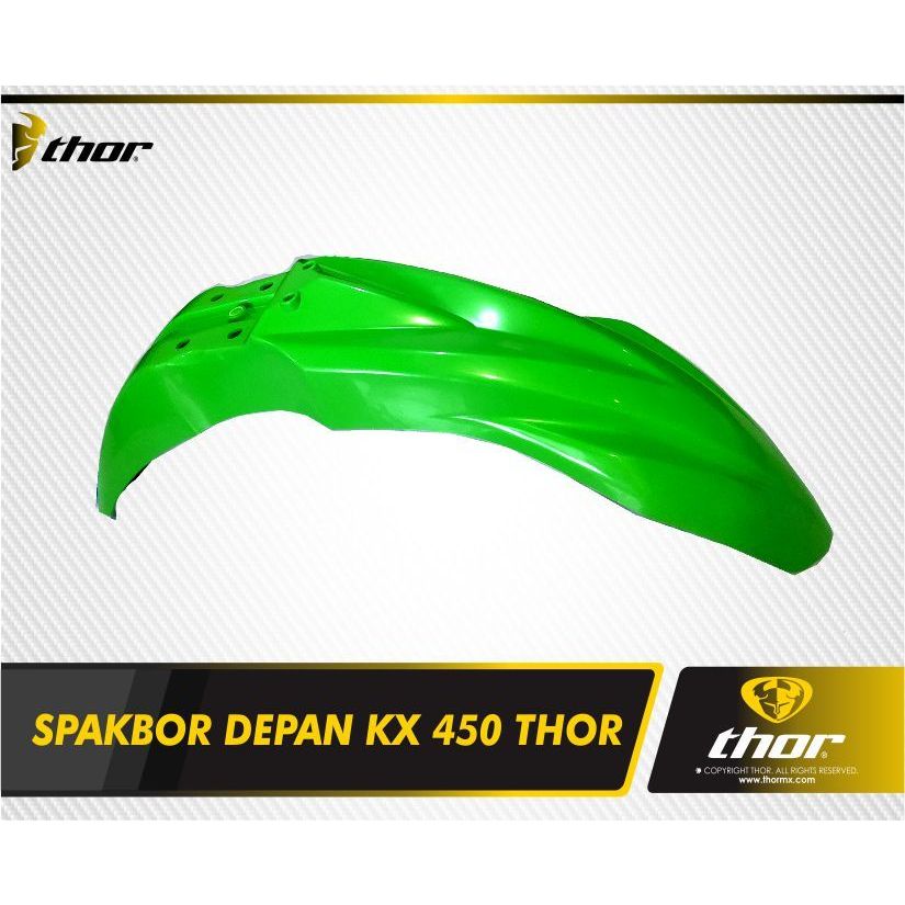 Spakbor Depan Trail Plastik Kx 250 450 Original Pnp Klx Thor