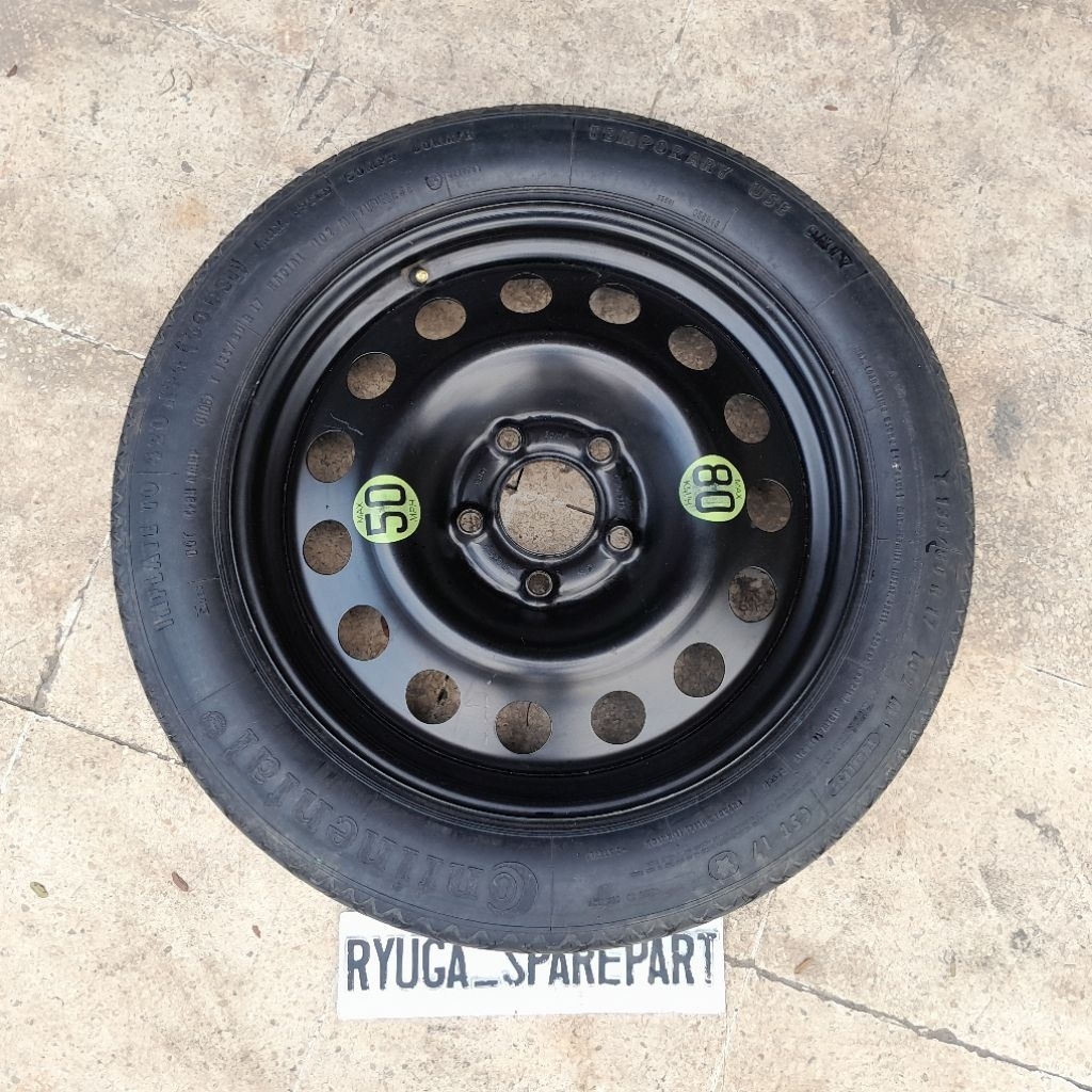 Velg Ban serep Cadangan Ring 17 ET18 4B×17 Original BMW E60 X3 E83 (6758778)