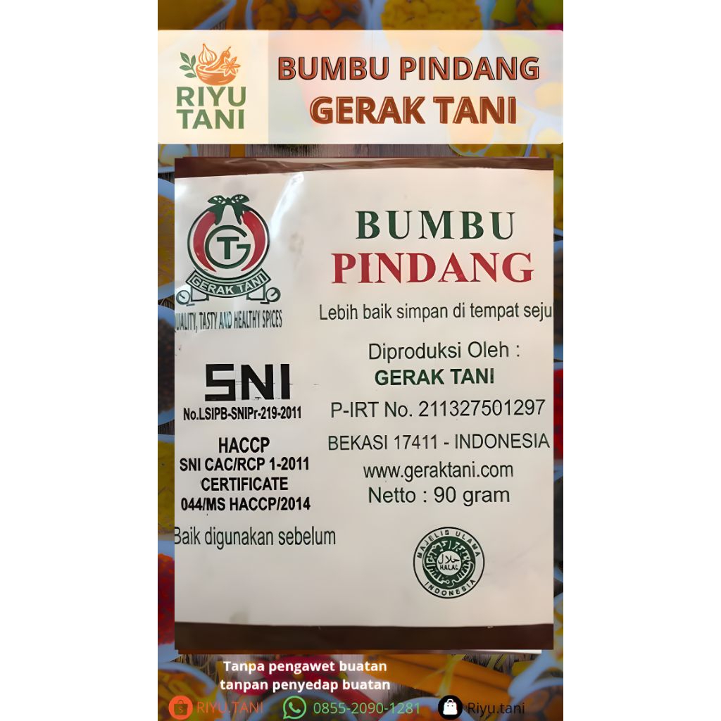 BUMBU PINDANG — GERAK TANI | RIYU TANI