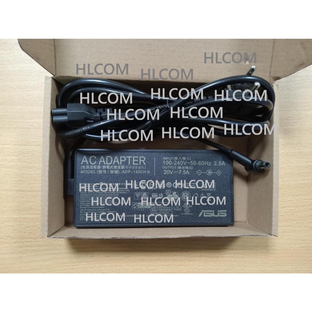 ORIGINAL Adaptor Charger Asus TUF Gaming A15 A18-150P1A 20V 7.5A 150W