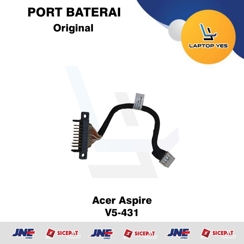 Socket Konektor Port Baterai Laptop Acer Aspire V5-431 Original