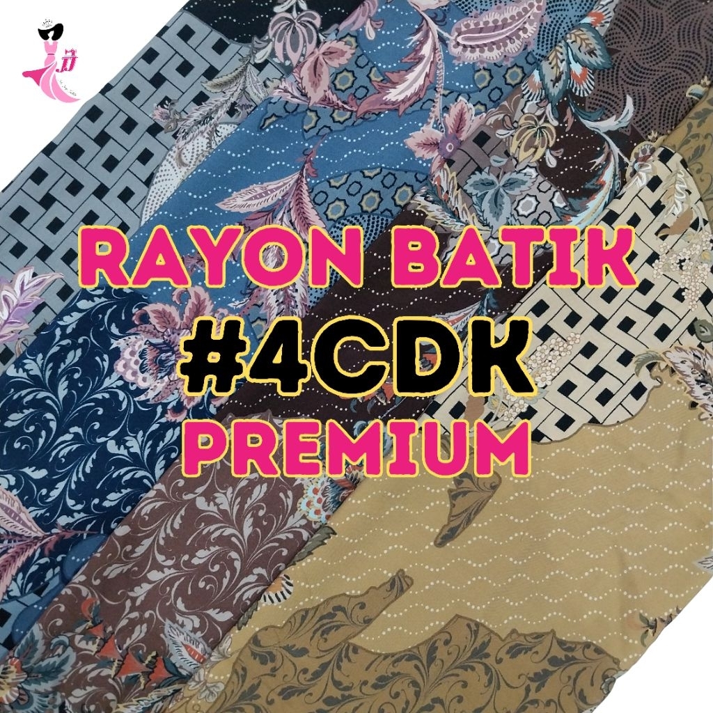 [BATIKCDK]  rayon viscose premium / rayon viscose batik / rayon viscose / kain viscose gamis / ain r