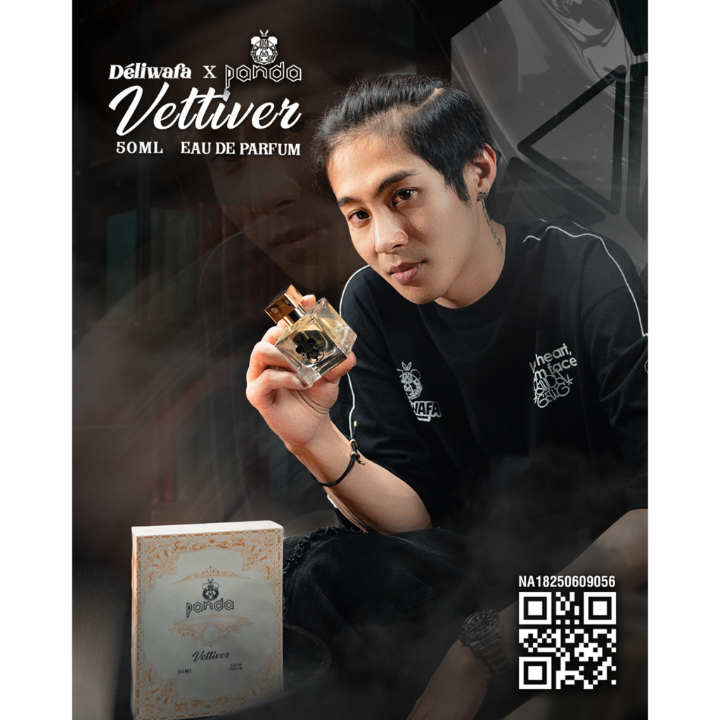 PANDA X DELIWAFA  PARFUM 50 ML | Unisex | Perfume Wanita Pria