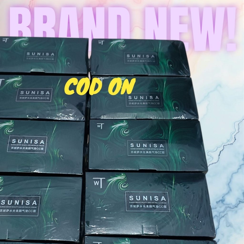 BEDAK SUNISA BEDAK PADAT ANTI AIR BB CREAM FOUNDATION NATURAL