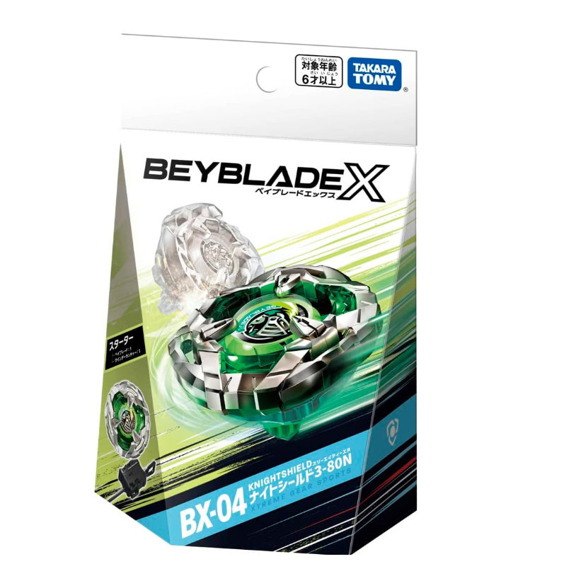 (TAKARA TOMY) Beyblade X Beyblade X BX-04 Starter Night Shield 3-80N