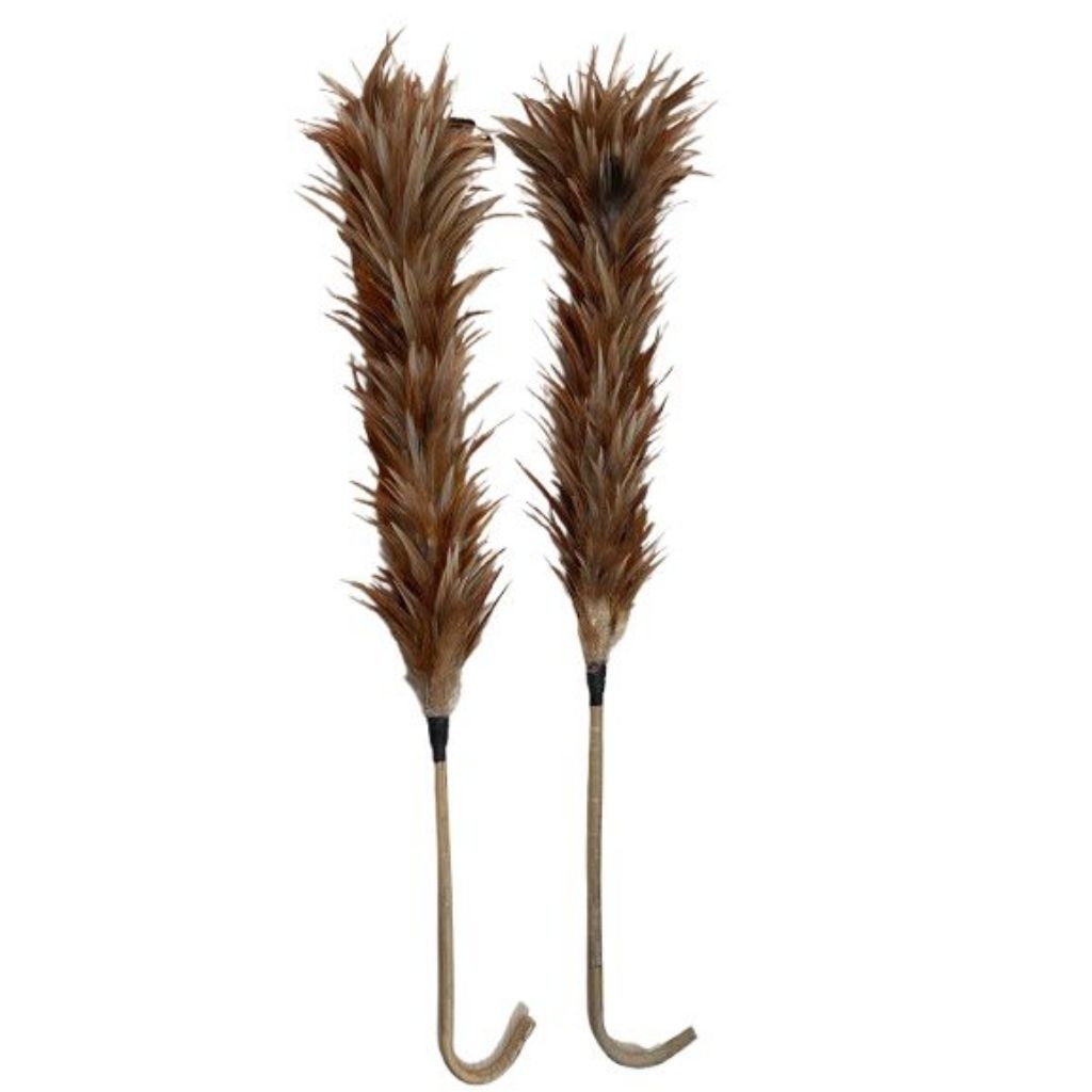 Kemoceng bulu ayam asli